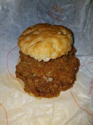 Steak biscuit