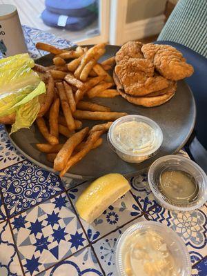 Fried chicken sandwich