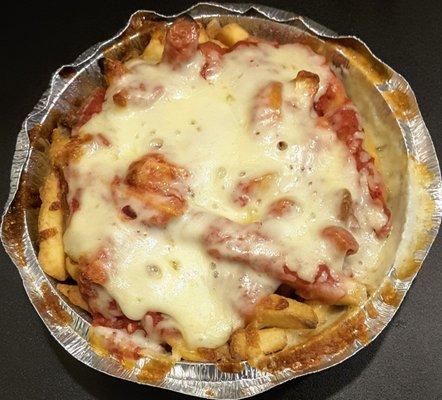 Pizza fries.