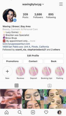 Follow my instagram for more information on booking