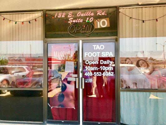 Tao Foot Spa storefront