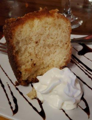 Pineapple Rum Cake. Light and delicious.