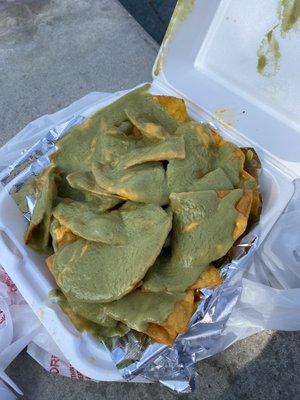 Truly disgusting nachos