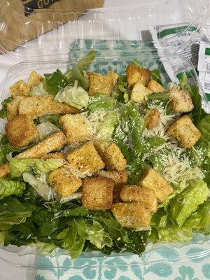 Caesar Salad with Grilled Shrimp