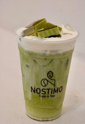 Thai green milk tea