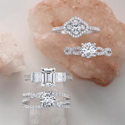 Diamond engagement rings