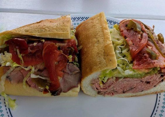 Roast beef sub.