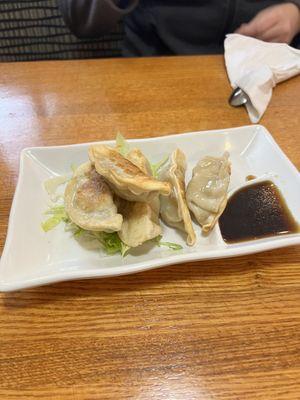 Gyoza was mmmmmm!