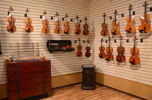 Our string room.