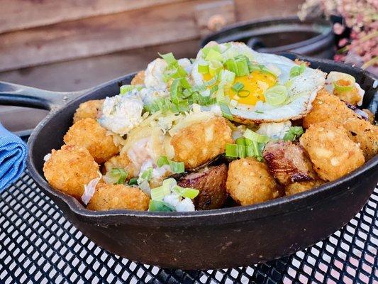 Chef style tater tot poutine ($17)