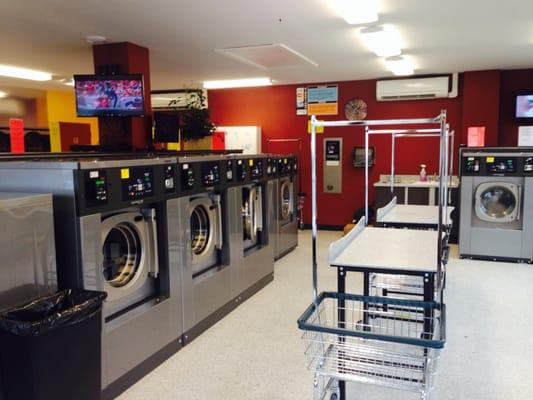 Clean Laundry facility with free wi-fi