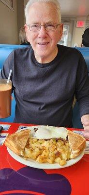 Took Dad out to breakfast for completing 45 days straight chemo/radiation.  1-3-23