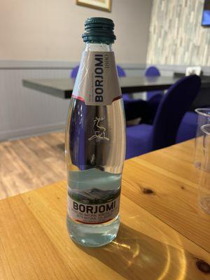 Borjomi (Georgian Sparkling water)