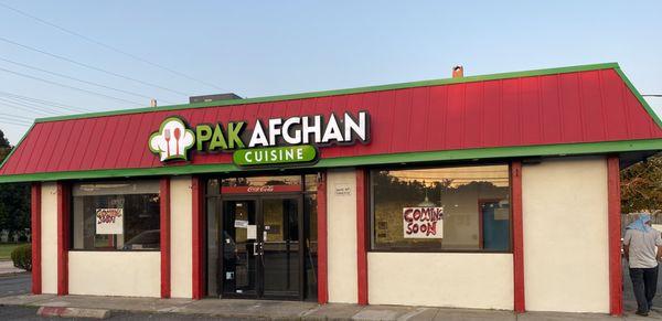 Coming soon Pakisnati and Afghani cuisine