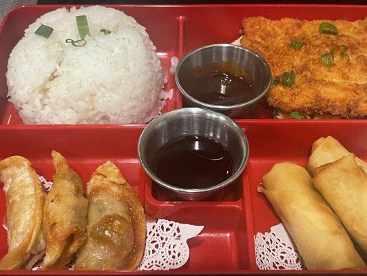 Fried Chicken Bento Box