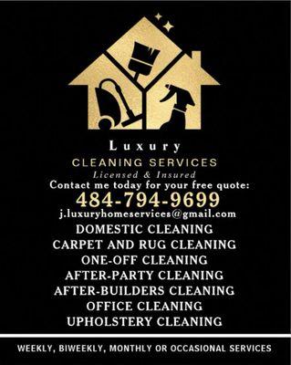 Luxury Cleaning Services