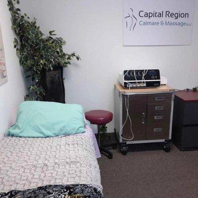 Calmare Pain Therapy available at Capital Region Calmare & Massage Clifton Park NY