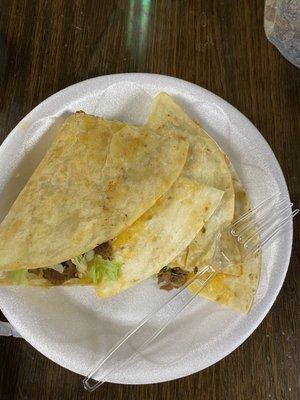 Steak quesadilla