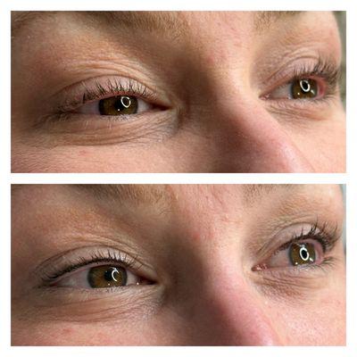 Natural upper eyelash eyeliner enhancement by Samira