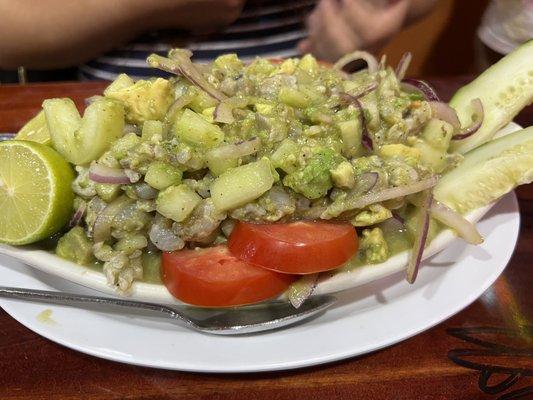 Ceviche casero