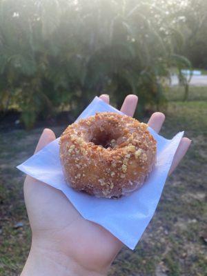 Cinnamon crunch donut