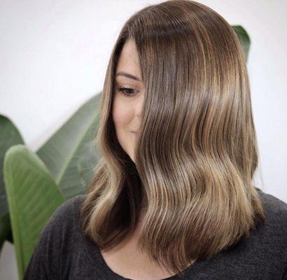 Balayage hair