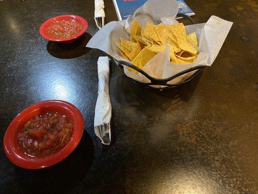 Chips and fresh salsa