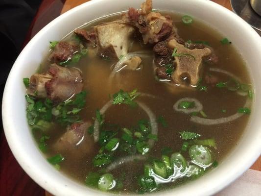 ox tail pho special $8.95