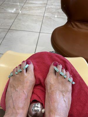 Great Pedi -ugly feet