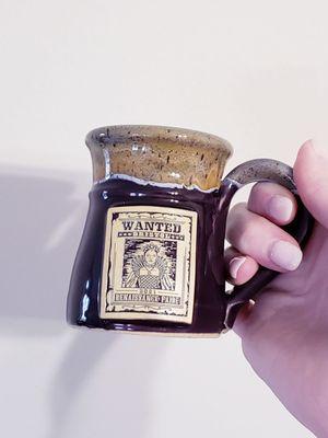 Mini tankard from the souvenir shop with 2021 theme ("Where is the Queen?")