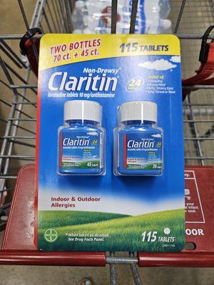 5'30'2024 Thank goodness for the in-app coupon for $10 off Claritin 56ct or more !!