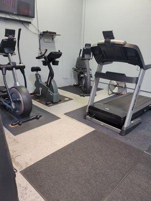 Cardio area.