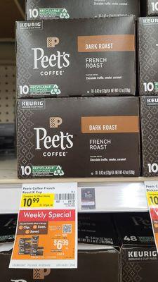 Peet's is on sale, clip the coupon for savings  11-16-2023