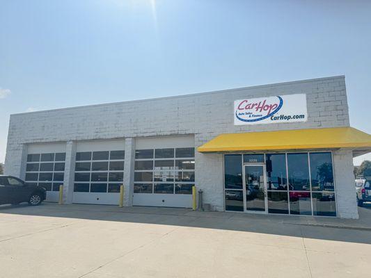 Exterior of CarHop of Sioux City, Iowa