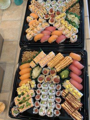 Safeway Sushi Platters. Amazing!