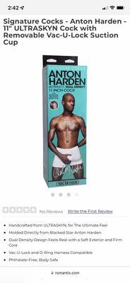 Blacked.com's & BlackedRaw.com's newest and most popular BBC actor Master Anton Harden