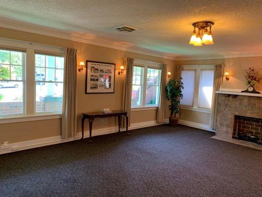 Columbia Funeral Home & Crematory Fireside Room