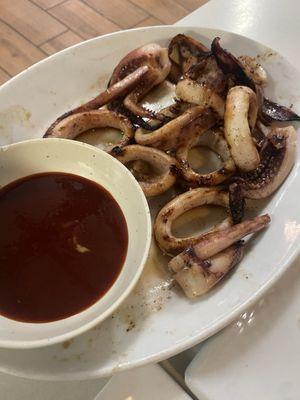 Ikayaki aka grilled squid