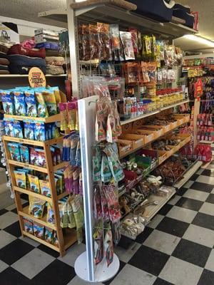 We carry a large assortment of pet treats to satisfy any taste