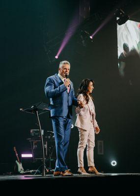 Pastors Keith & Sheila Craft, Lead Pastors of Elevate Life Church.