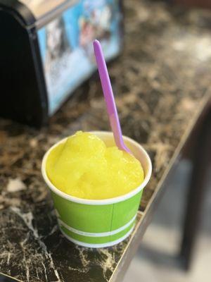 Lemon Italian Ice