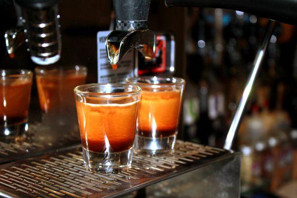 We love our espresso shots!