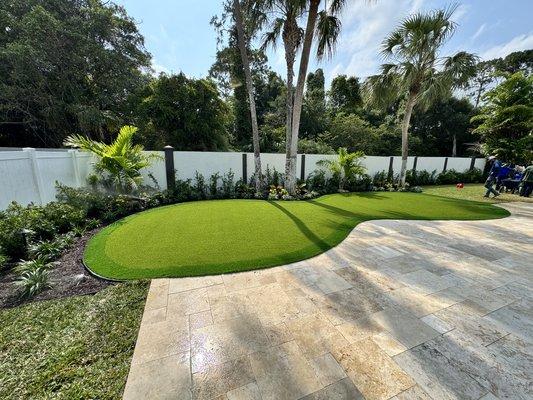 Landscaping & turf install