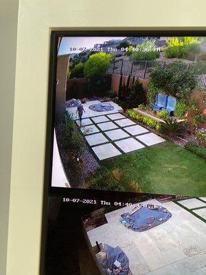 Great coverage of the house from 4 hi-res cameras!