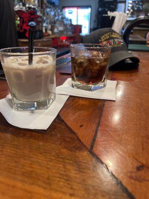 Butterfinger, bourbon, and Coke