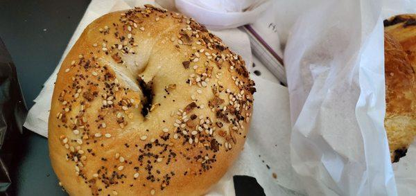 Everything bagel. That's it.