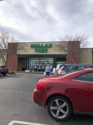 The Dollar Tree is now open where Goodwill used to be on Clements ferry Road