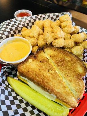 Grilled cheese basket!