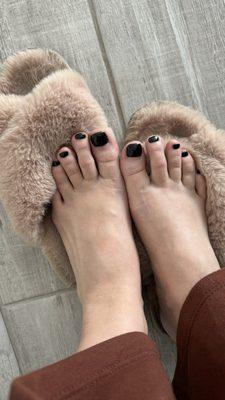 Gel pedicure