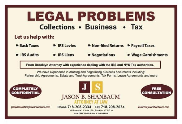 Law Office of Jason B Shanbaum